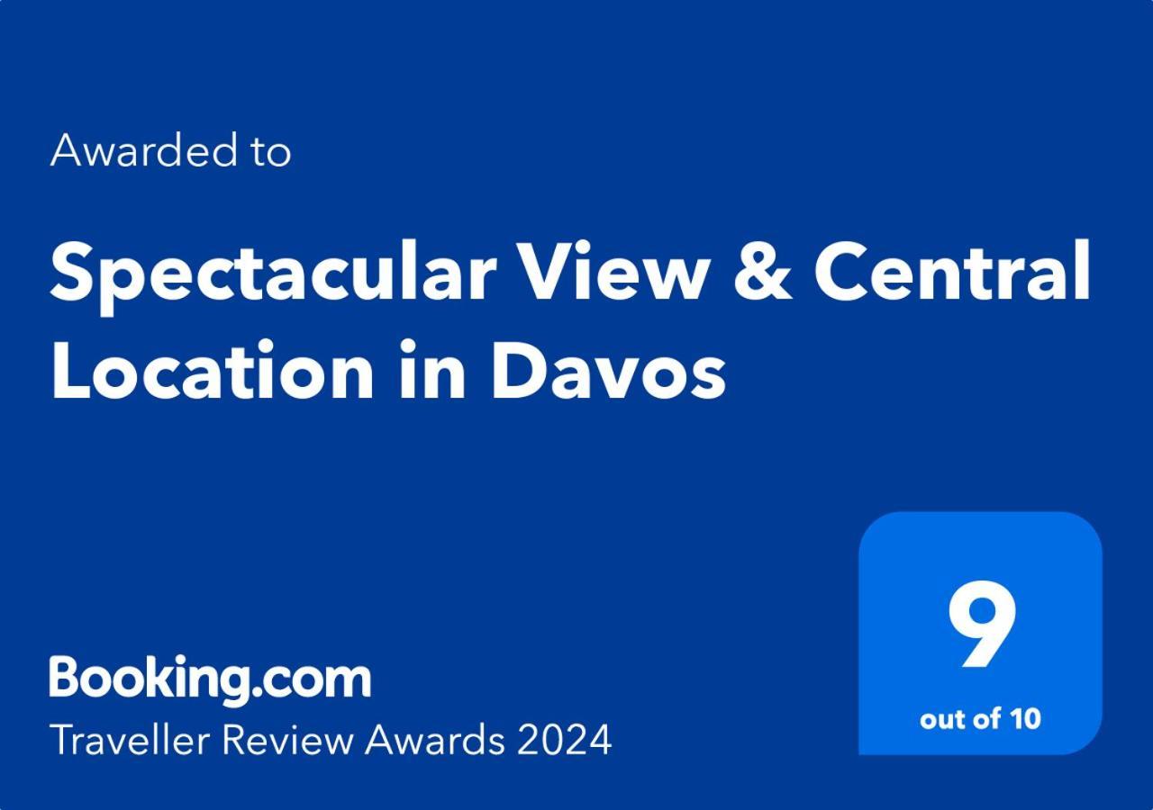 Spectacular View & Central Location In Davos Zewnętrze zdjęcie